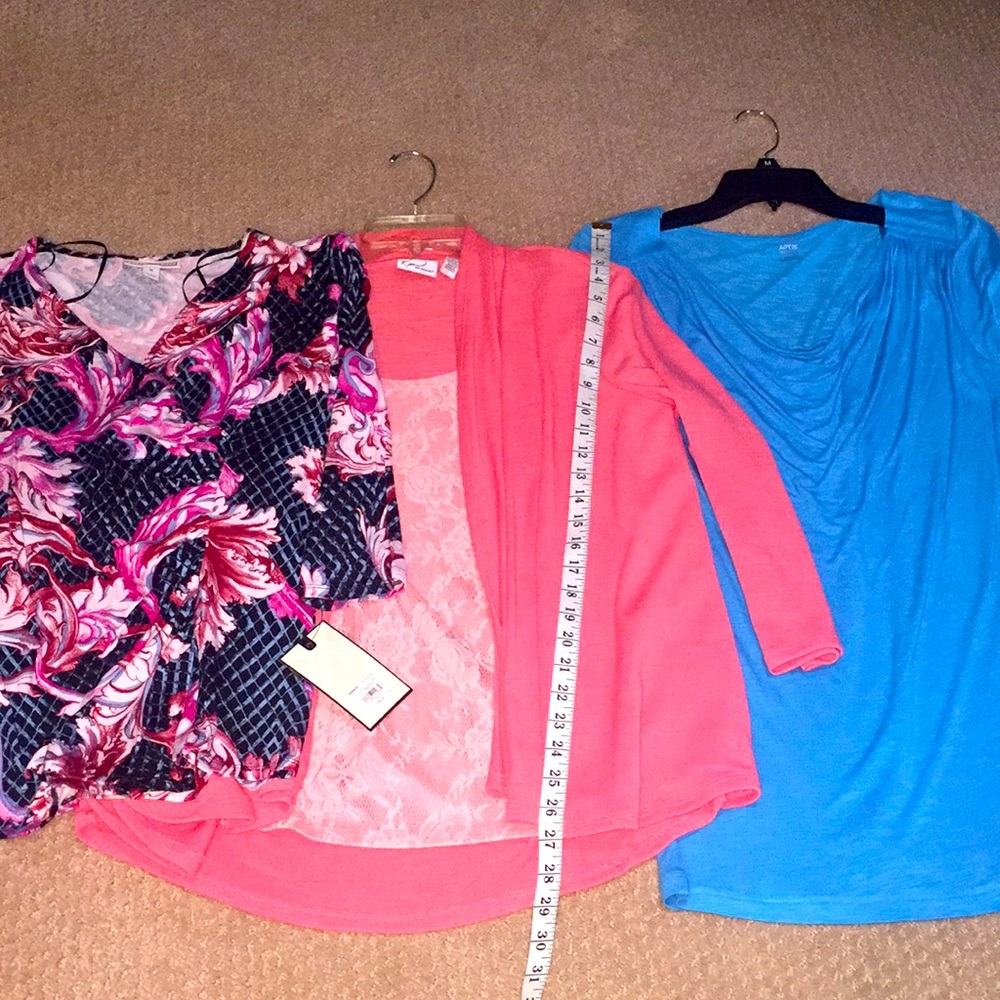 3 blouses size medium
